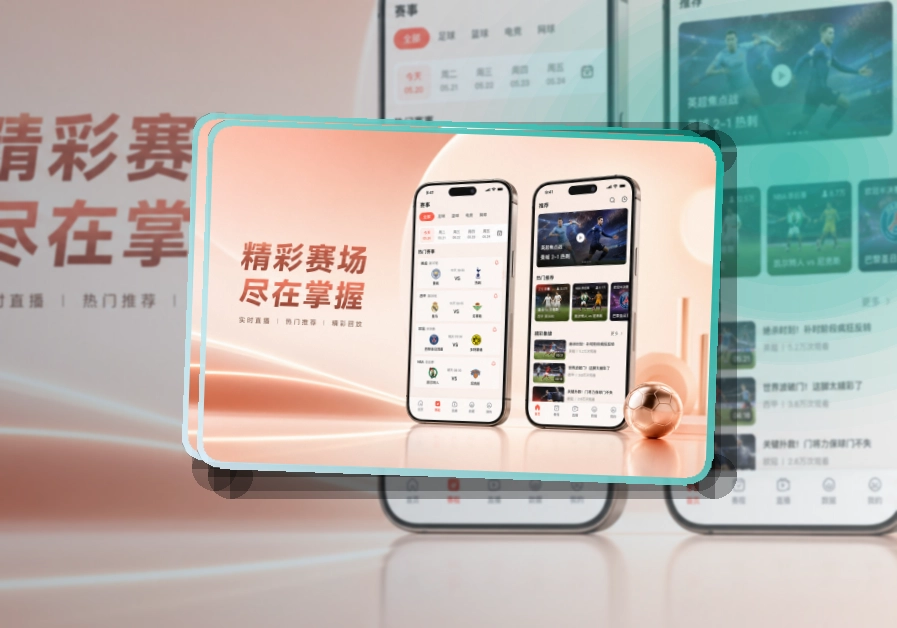 开云 App亮点，赛事入口更有层次 页面展示